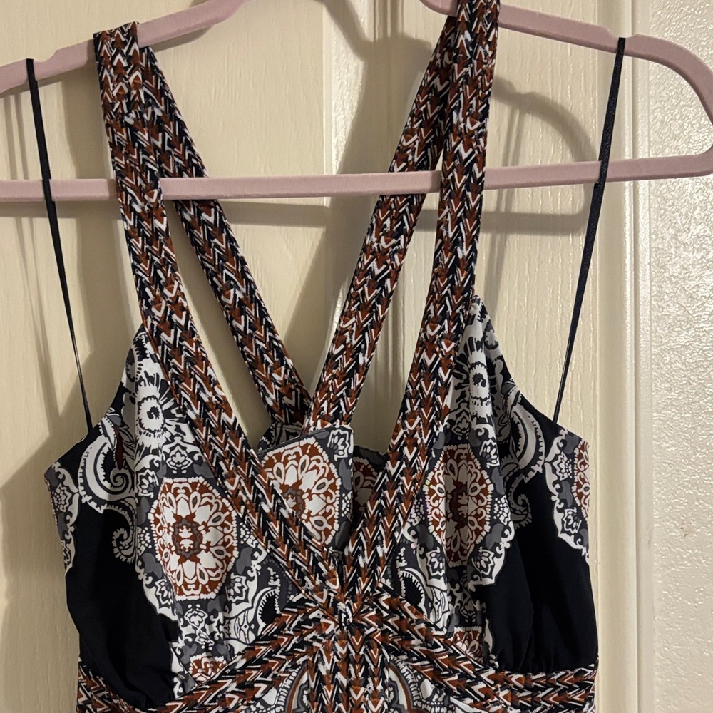 Chic Patterned Women's dress